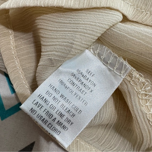 Easel Sheer Chiffon Shirt Extender Undershirt Cami - Picture 8 of 9